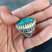 انگشتر فیروزه اصل نیشابور