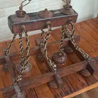 لوستر چوبی|لوستر و چراغ آویز|کرج, کرج نو|دیوار
