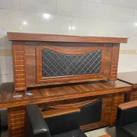 میز کارمندی فلزی و چوبی|دفتر کار|حمیدیا, |دیوار