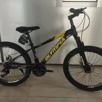 دوچرخه سایز 24 المپیا دیسکی آلیاژ سبک . وارداتی|دوچرخه، اسکیت، اسکوتر|تهران, بریانک|دیوار