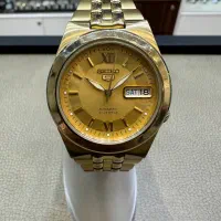 ساعت Seiko 5 اتومات مردانه طلایی