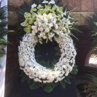 تاج گل مسجد ترحیم ..مراسم .سبد