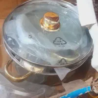 سرویس ۱۲ پارچه قابلمه استیل با کفی سه لایه المانی|ظروف پخت‌وپز|ملایر, |دیوار