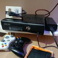 ایکس باکس۳۶۰ کپی خور همراه هارد و شارژ و دو دسته