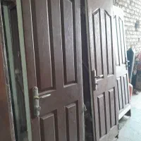 درب اتاق وسرویس چوب وفلز