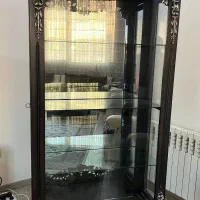 بوفه آنتیک چوبی|بوفه، ویترین، کنسول|تهران, باغ فیض|دیوار