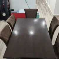 میز ناهارخوری ۶ نفره چوبی