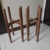 شلف چوبی وفلزی گلدان|گل و گیاه طبیعی|بومهن, |دیوار