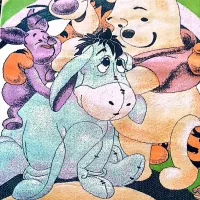 فرش اتاق بچه/ کودک( مارک حیوا کاشان)۴ متری