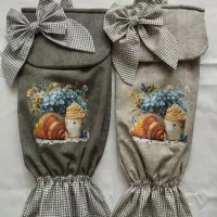 کیسه نگهداری نایلون های اضافی آشپزخانه|سفره، حوله، دستمال آشپزخانه|اصفهان, عطار نیشابوری|دیوار