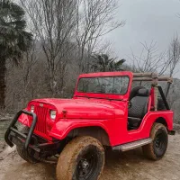 فروش جیب صحرایی رنگ قرمز|خودرو کلاسیک|لنگرود, |دیوار