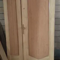 درب چوبی یکونیم لنگه|مصالح و تجهیزات ساختمان|اصفهان, جامی|دیوار