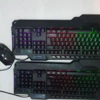 کیبورد  گیمینگ RGB حرفه‌ای خوش دست