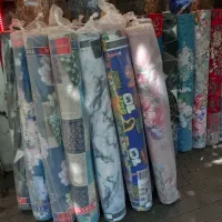 پارچه لحاف تشک روتختی ملافه ای عرض ۲/۴۰ پنبه