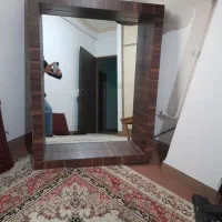 اینه قدی یک متر دریک ونیم تمیز وعالی|آینه|آمل, |دیوار