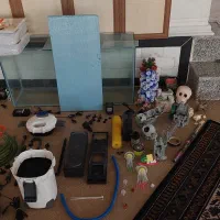 در حد نو و کامل و سالم و بعضی وسایل کاملا صفر