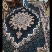 فرش ۹ متری ابی سرمه ای|فرش|رودسر, |دیوار