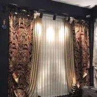 فروش دوخت و نصب پرده ولوازم|پرده، رانر، رومیزی|فریدون‌کنار, |دیوار