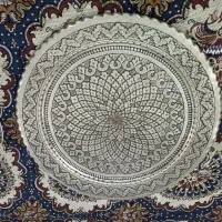 سینی عتیقه قلم کاری شده اصفهان
