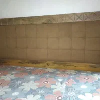 تخت دونفره چوبی|تخت و سرویس خواب|کرمانشاه, |دیوار