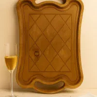 سینی چوبی|ظروف سرو و پذیرایی|اردبیل, |دیوار