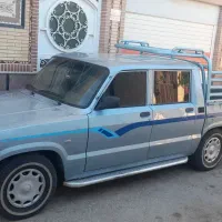 مزدا دوکابین   نقره آبی