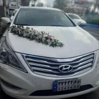 تزین ماشین عروس  با گل آرایی ارزان‌تر همه جا اروم