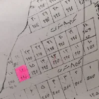 فروش زمین ۱۱۰ متری دومین پلاک از اسفالت