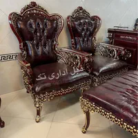 مبلمان اداری میزومبل لاکچری آنتیک مدیریت چوبی|مبلمان اداری|چهاردانگه (تهران), |دیوار