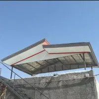 اجرای سقف شیروانی وجوشکاری