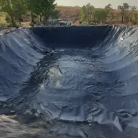 استخر ذخیره آب کشاورزی با ورق ژئوممبران|خدمات باغبانی و درختکاری|محمدیه-قزوین, |دیوار