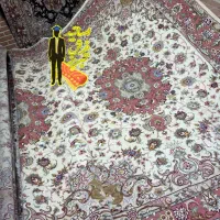 فرش جفت۶متر کریمیقلم درحدنو (اقساطبدون بهره)|فرش|تبریز, |دیوار