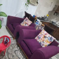 فروش مبل راحتی کاملا سالم|مبلمان خانگی و میز عسلی|بهشهر, |دیوار