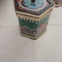 قوطی  پته کرمانی دست دوز و تازه دوز|صنایع دستی و سایر لوازم تزئینی|رفسنجان, |دیوار
