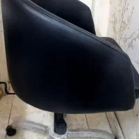 صندلی چرم نو ۲ عدد
