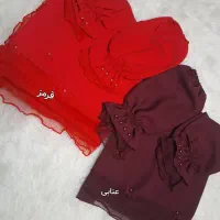 فروش فوق العاده ست روسری و ساقدست کرپ حریر|لباس|سرپل ذهاب, |دیوار