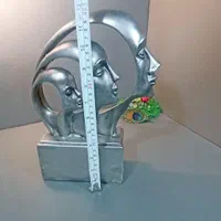 دکوری سه رخ پلی استر رنگ ثابت|مجسمه، تندیس، ماکت|کرج, کیانمهر|دیوار