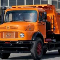 حمل مصالح ساختمانی ماسه شن و... تک کمپرسی