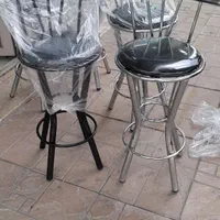 چهار پایه فلزی.صندلی اوپن. صندلی جکدار
