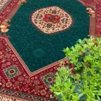فرش ماشینی)- دلاریس|فرش|شیراز, لاله|دیوار