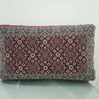 پشتی سنتی با رویه فرش ماشینی