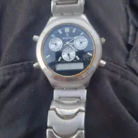 ساعت قدیمی کلکسیونی ژاپنی ۳ موتوره