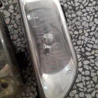 یک جفت چراغ جلوی پراید کاملا سالم|قطعات یدکی و لوازم جانبی|خمام, |دیوار