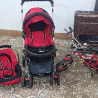 کالسکه کریر روروئک و دوچرخه سایز ۱۲