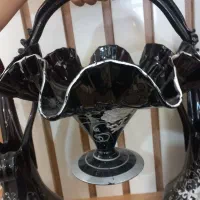 ست جا میوه ای و گلدان