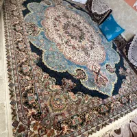 ۲ تخته فرش سرمه ای۱۲ متری اکریلیک نو|فرش|قم, جمکران|دیوار