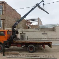 جرثقیل کفی دکل بلند