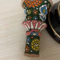 قلیان چوبی اصل درخت سرو|کلکسیون و سرگرمی|میانه, |دیوار