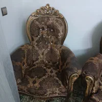 مبل سلطنتی ۹ نفره|مبلمان خانگی و میز عسلی|شاهین‌شهر, مخابرات (شهید بهشتی)|دیوار