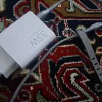 شارژر شیائومی توان 33 وات دو پین همراه با کابل